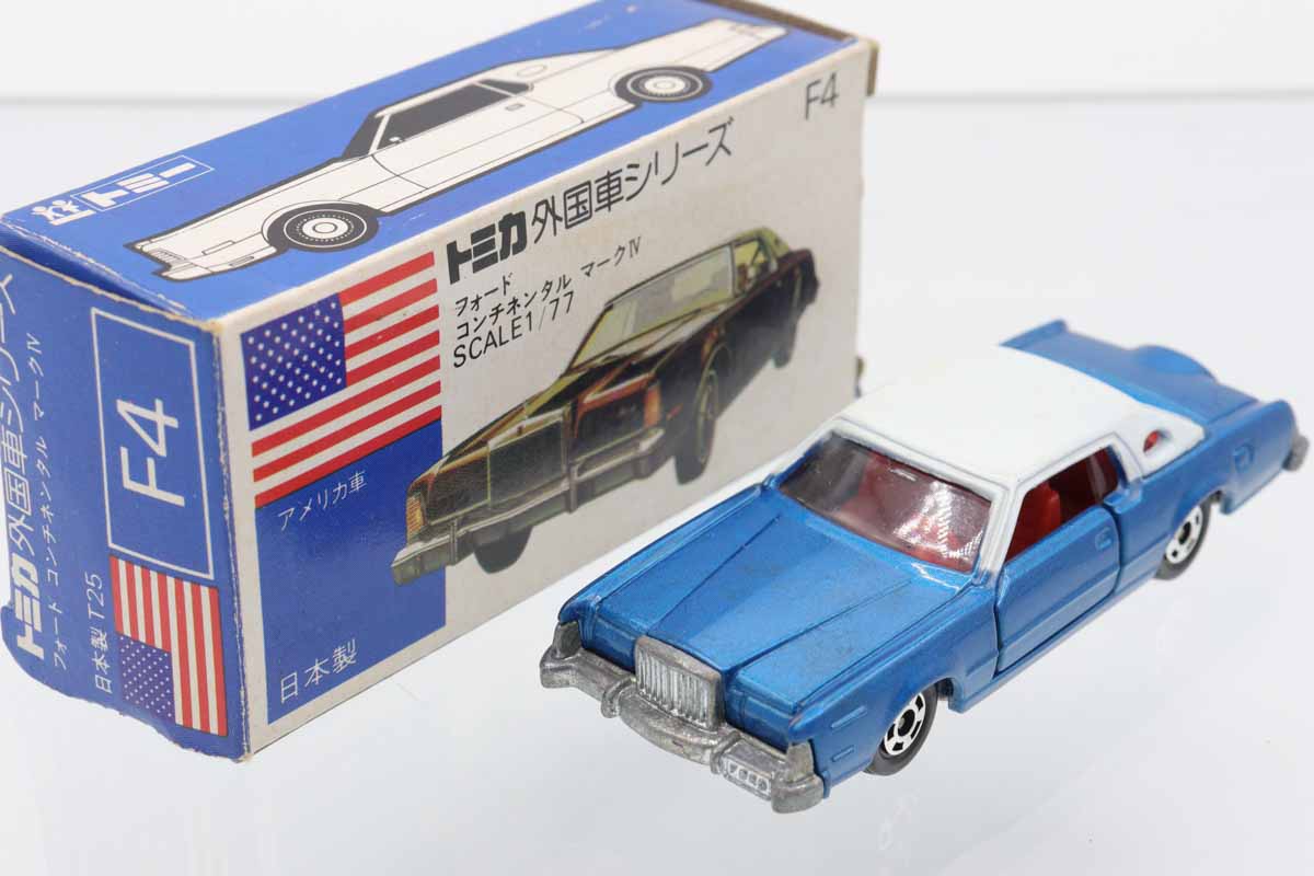ミニカーショップ ケンボックス トミカ 青箱☆F4☆フォード