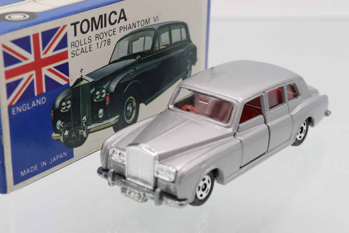 ミニカーショップ ケンボックス トミカ 青箱☆F6☆ロールスロイス