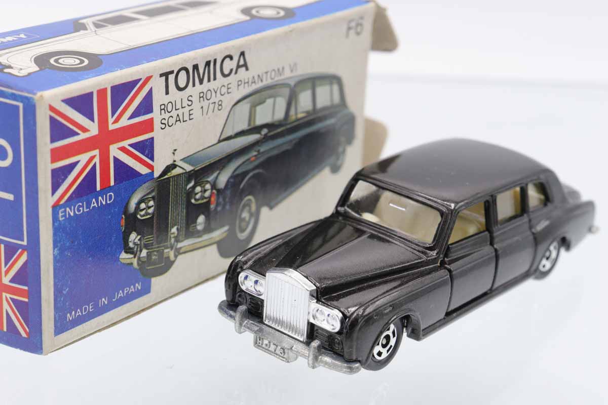 ミニカーショップ ケンボックス トミカ 青箱☆F6☆ロールスロイス