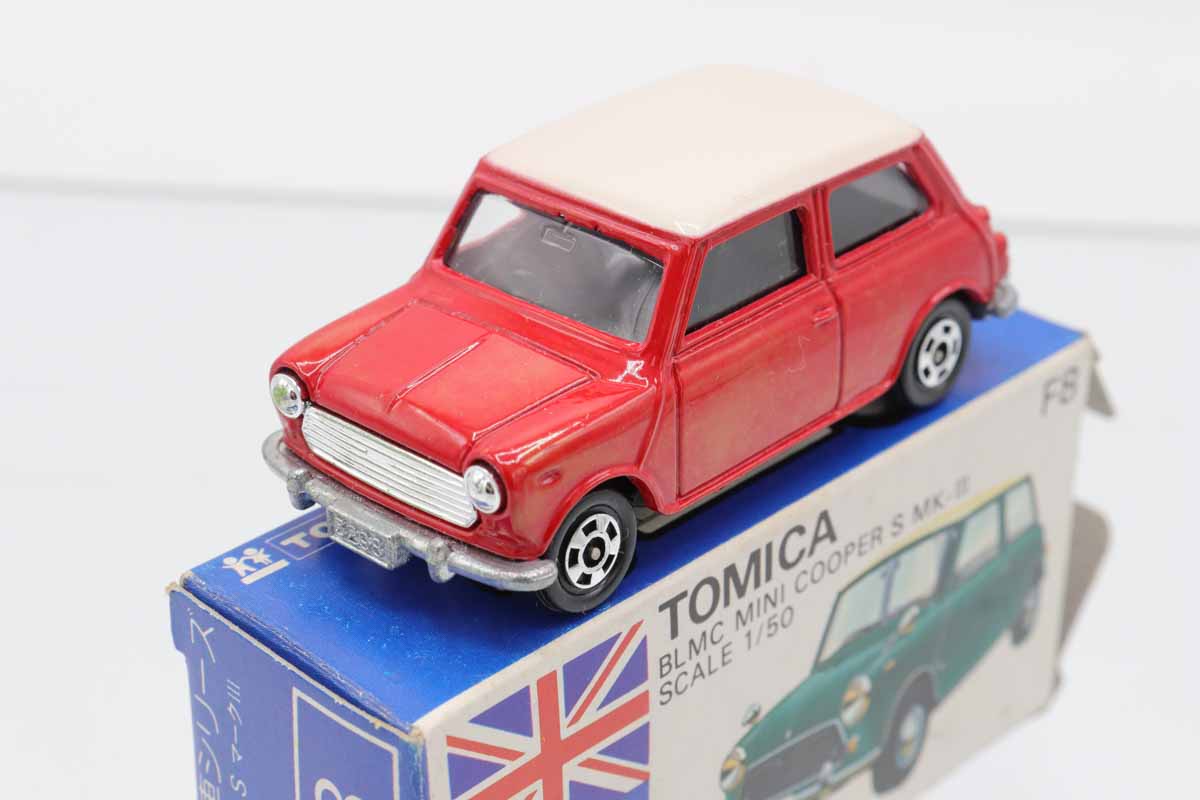 ミニカーショップ ケンボックス トミカ 青箱☆F8☆BLMCミニ クーパー S