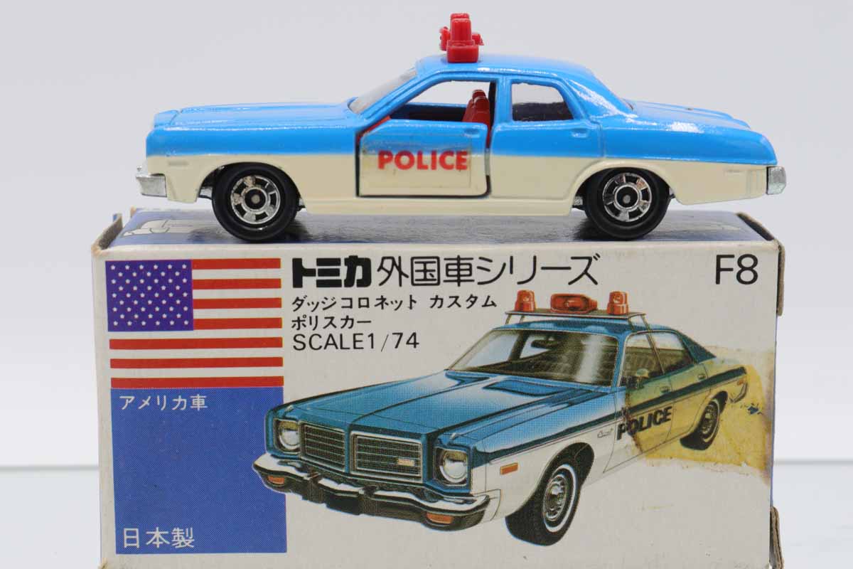 ミニカーショップ ケンボックス トミカ 青箱☆F8☆ダッジコロネット