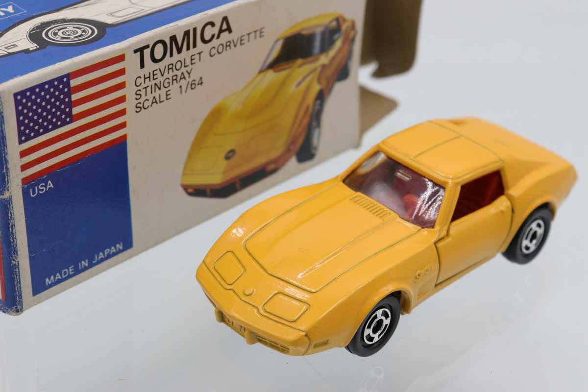 ミニカーショップ ケンボックス トミカ 青箱☆F21☆シボレーコルベット