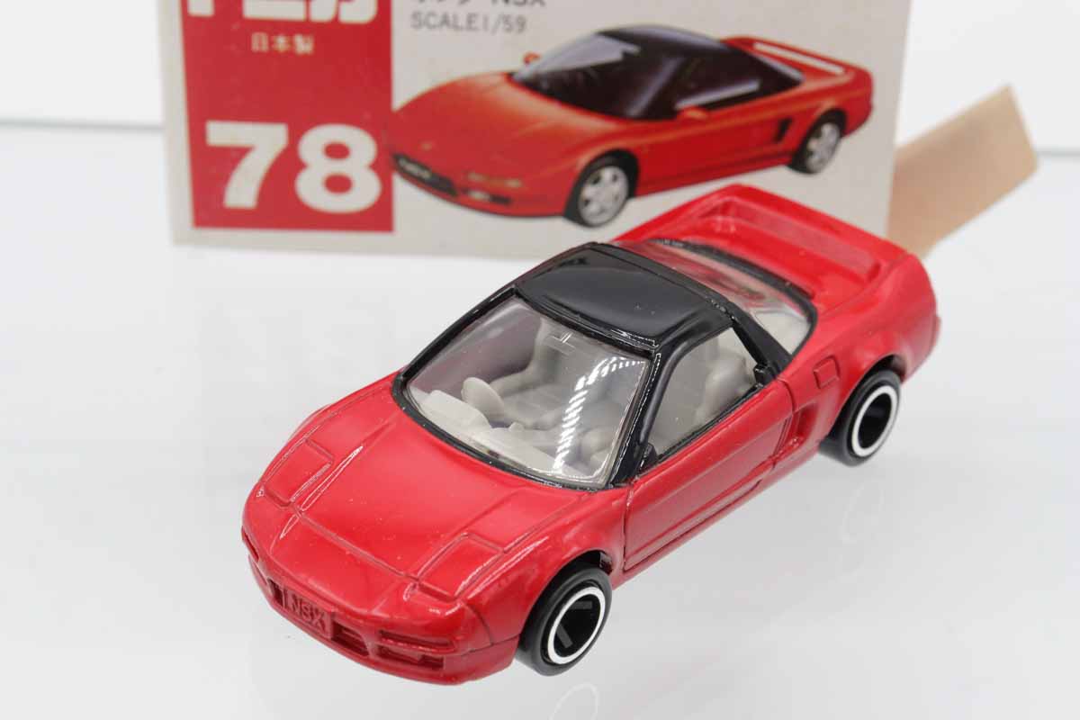 ミニカーショップ ケンボックス トミカ 赤箱(日本製)☆78☆ホンダNSX