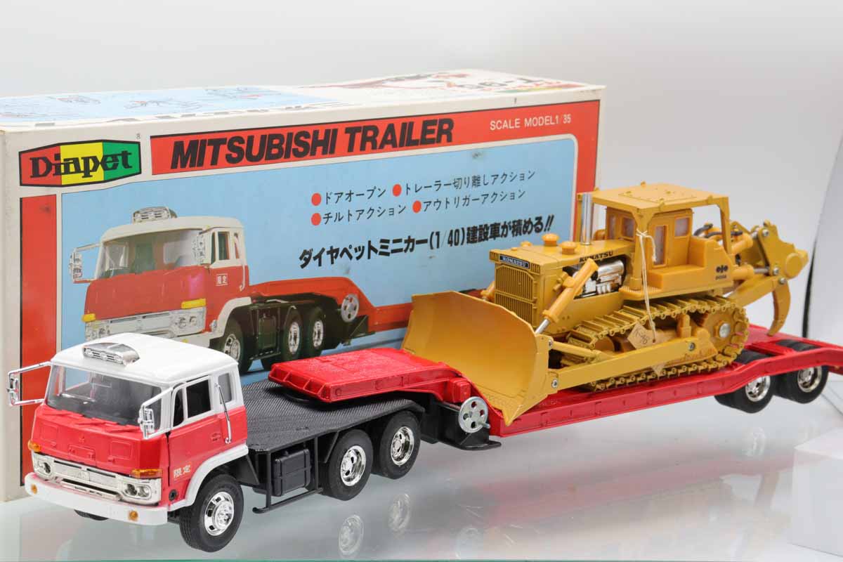 ダイヤペット　T-95 三菱ふそうトレーラー ミニカーショップ ケンボックス ダイヤペット☆T-95☆三菱ふそう
