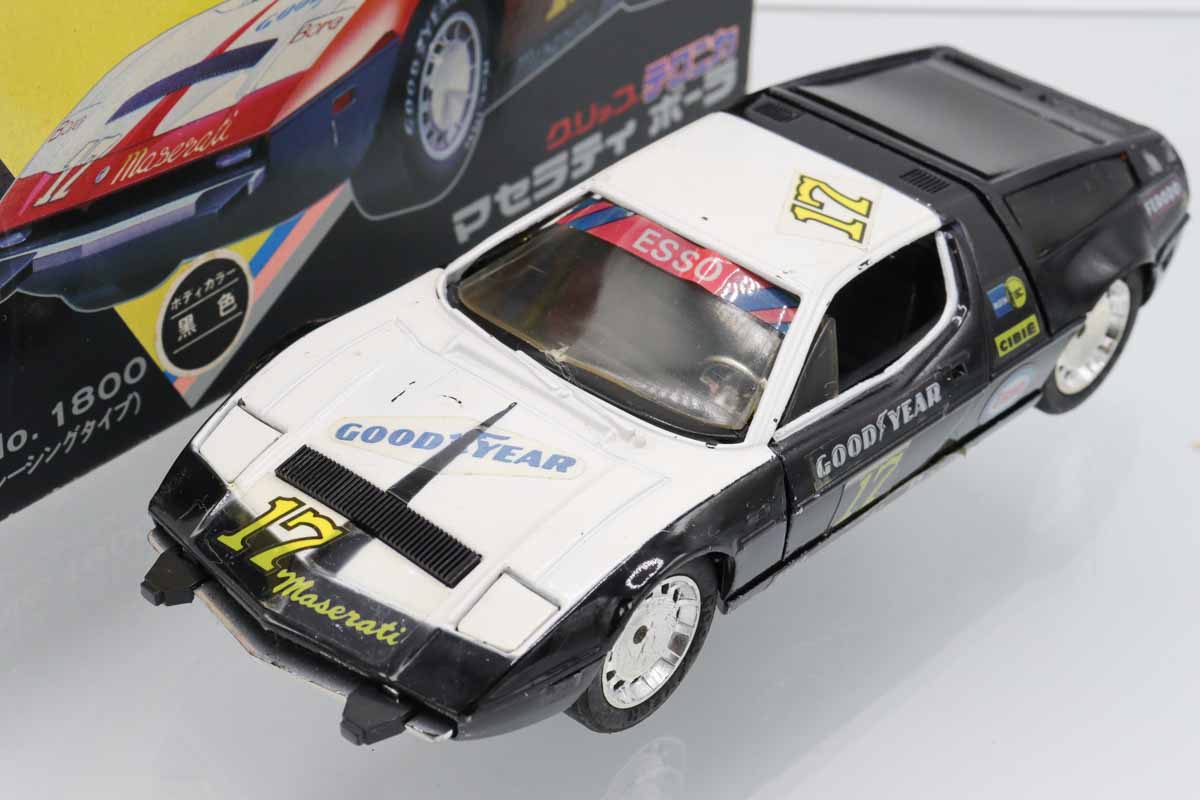 【絶版】サーキット狼　マセラティ ボーラ 1/28 絶版】サーキット狼 マセラティ ボーラ 1/28 Amazon.co.jp: 日東科学 1