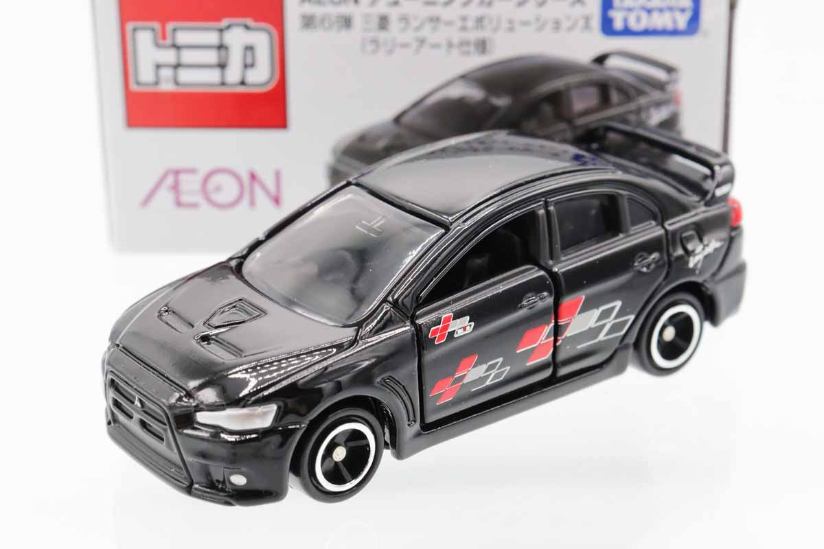 トミカ トミカ博，イオン ミニカーショップ ケンボックス トミカ イオン特注三菱ランサー