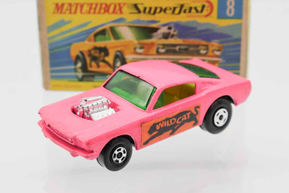 ミニカーショップ ケンボックス マッチボックス☆8☆WILD CAT DRAGSTER
