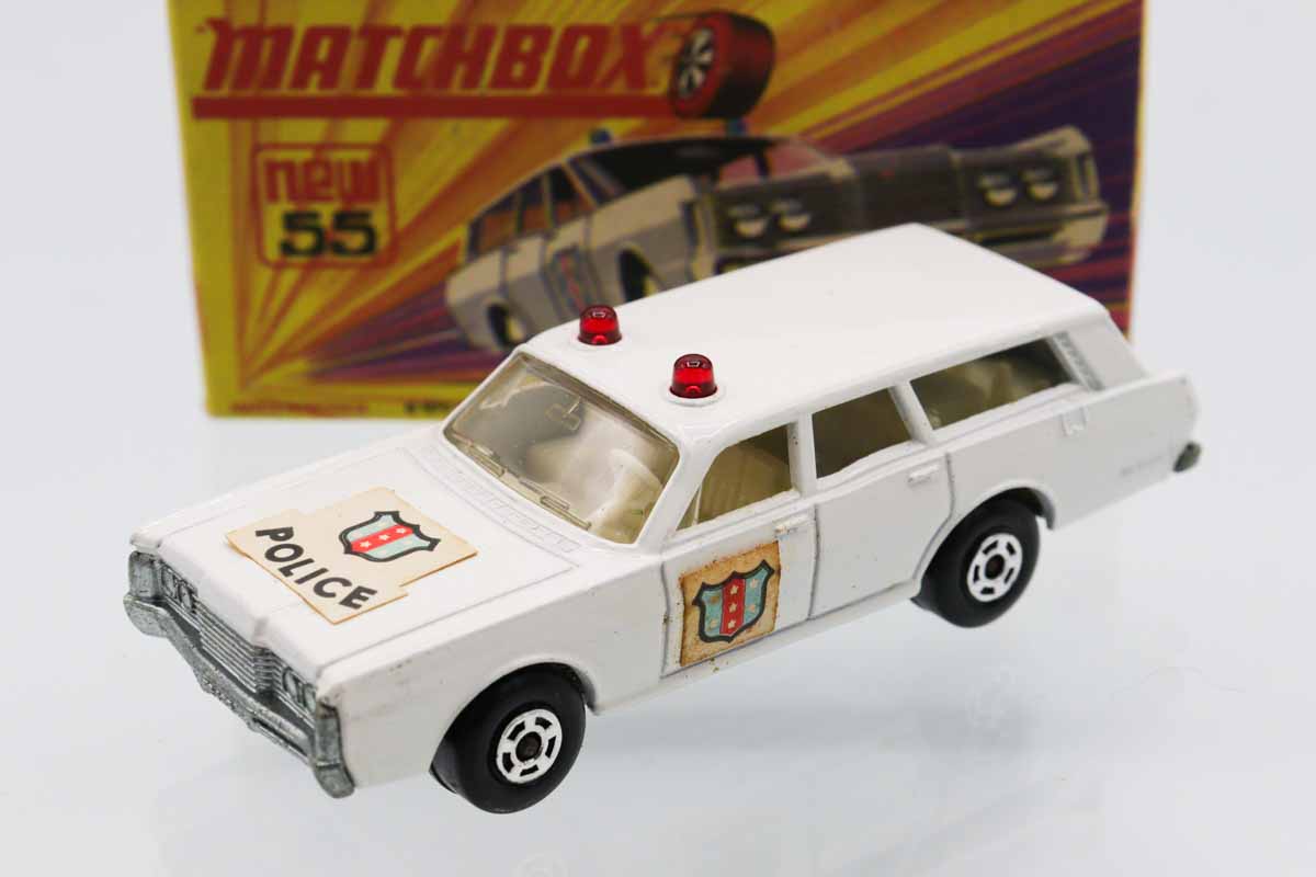 ミニカーショップ ケンボックス マッチボックス☆55☆MERCURY POLICE