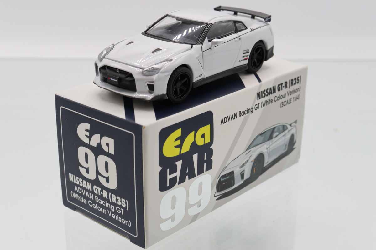 ミニカーショップ ケンボックス Era CAR☆NS21GTR99☆GT-R(R35) ADVAN