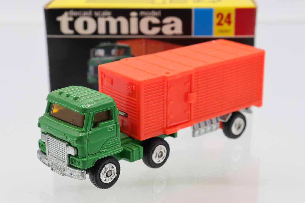 ミニカーショップ ケンボックス トミカ 黒箱☆24☆日野セミトレーラ