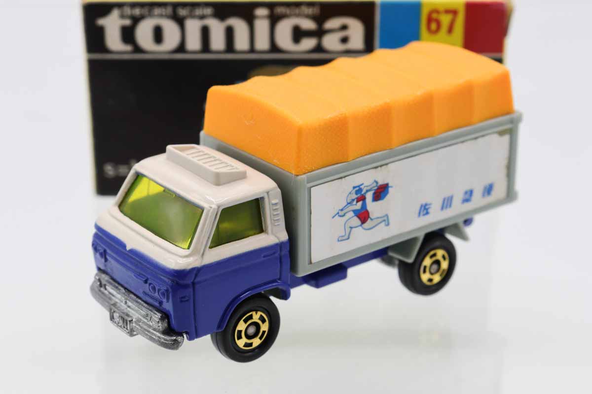 ミニカーショップ ケンボックス トミカ 黒箱☆67☆日産キャブオール