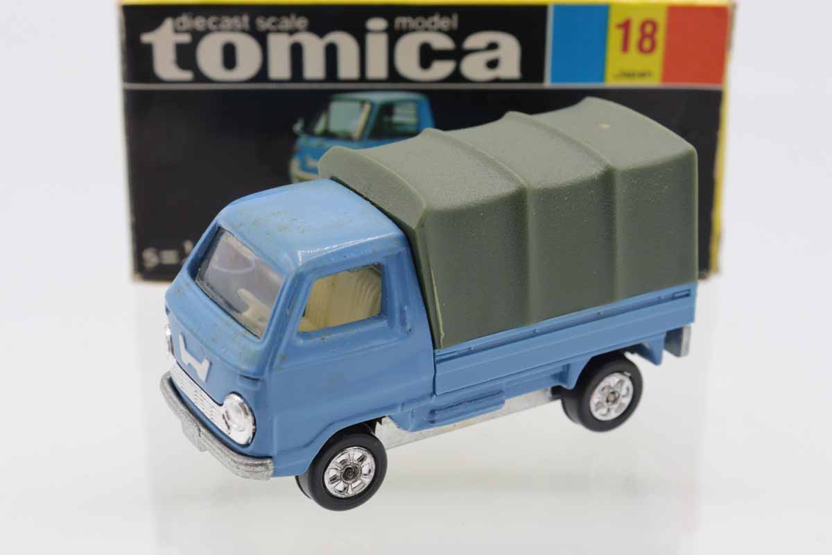 【90】トミカ　黒箱　日本製　ホンダ　TN360　トラック　1Eホイール ミニカーショップ ケンボックス トミカ 黒箱☆18☆ホンダTN 360