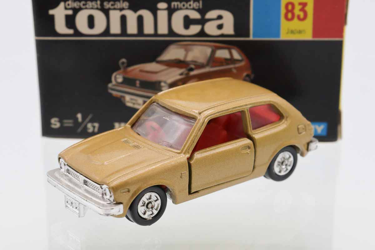ミニカーショップ ケンボックス トミカ 黒箱☆83☆ホンダシビック GL