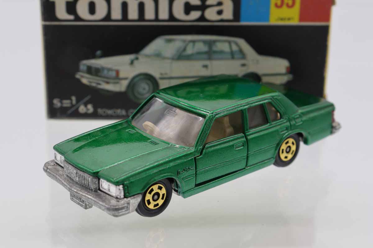 ミニカーショップ ケンボックス トミカ 黒箱☆55☆トヨタクラウン 2800