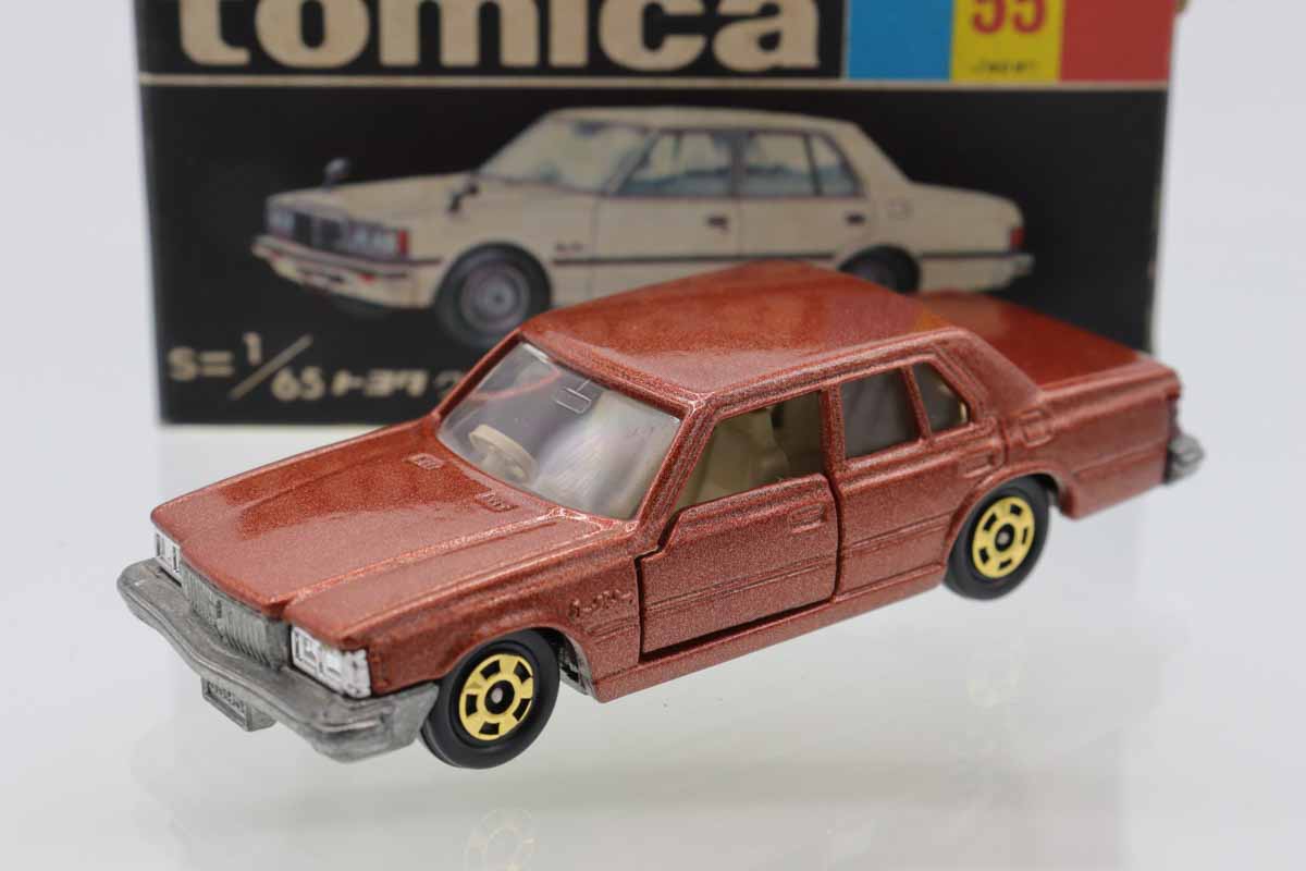 ミニカーショップ ケンボックス トミカ 黒箱☆55☆トヨタクラウン 2800