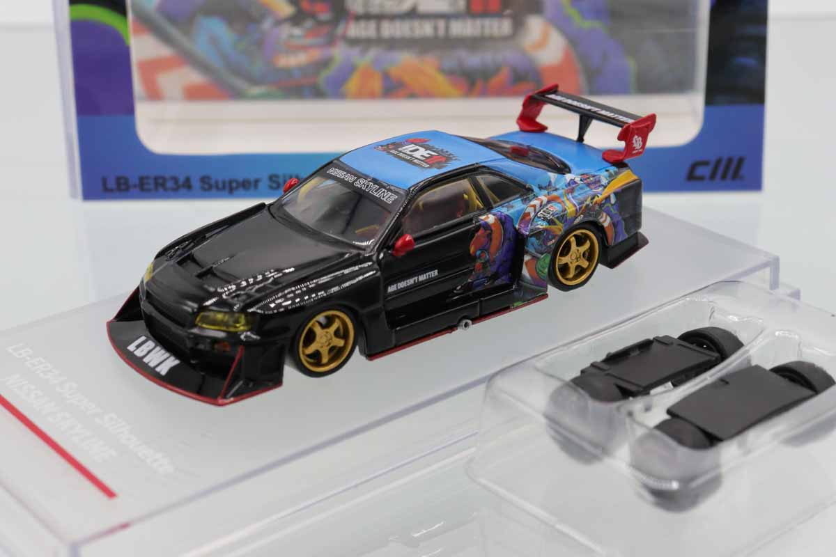 ミニカーショップ ケンボックス CM-MODEL☆CM64-ER34-IDE2024☆日産