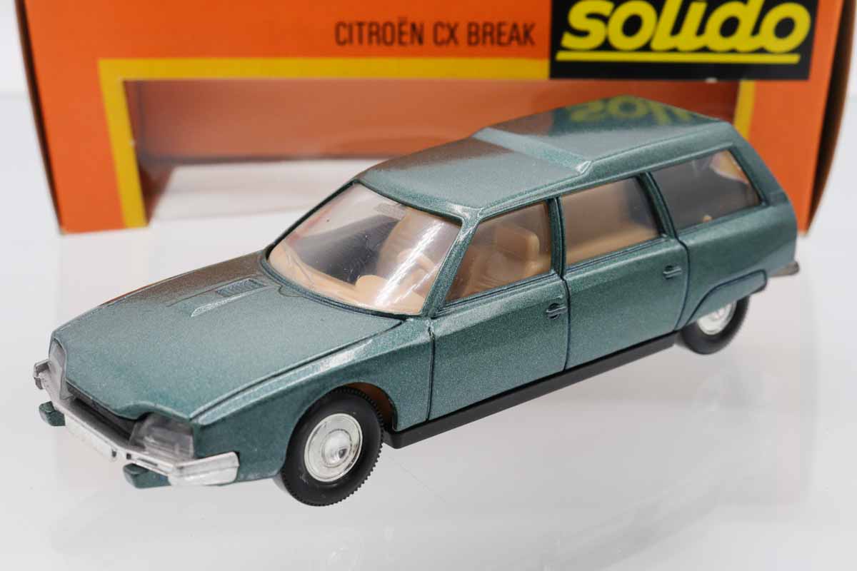 ミニカーショップ ケンボックス solido☆65☆CITROEN CX BREAK(緑メタ