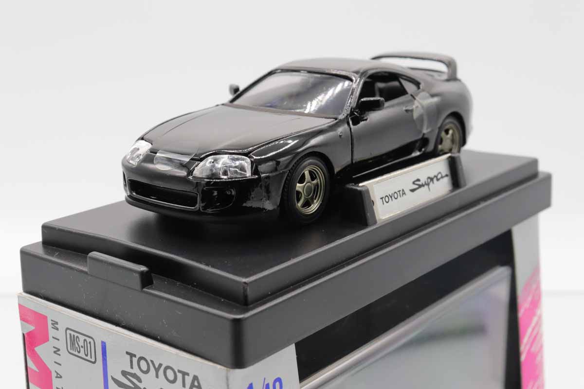 ミニカーショップ ケンボックス エムテック☆MS-01☆トヨタスープラ 黒
