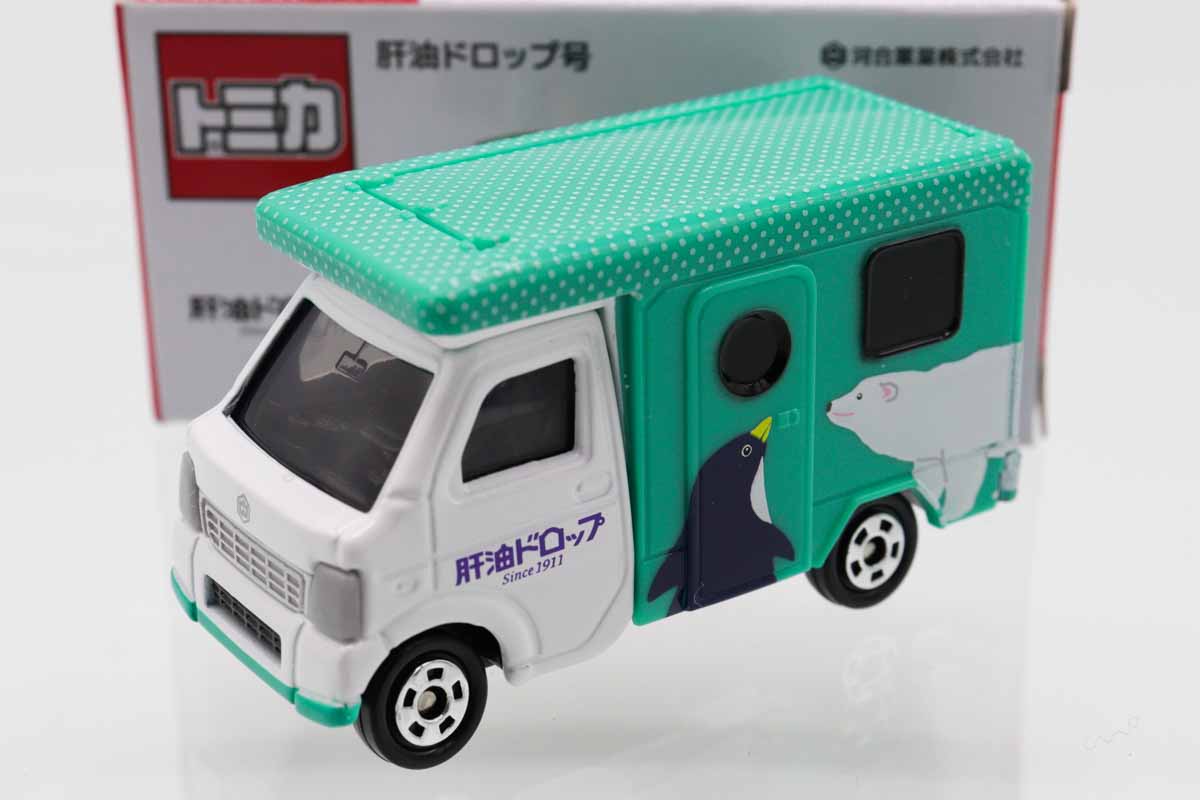 新品　未開封　レア　特注トミカ　肝油ドロップ　トミカ　テントむし　4個セット ミニカーショップ ケンボックス トミカ 特注・その他スズキテントむし