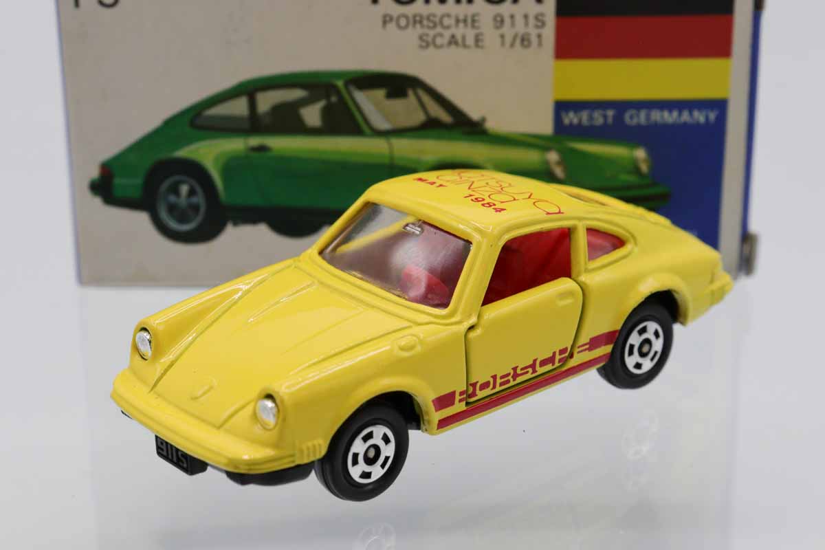 ミニカーショップ ケンボックス トミカ 青箱☆F3☆ポルシェ911S 松屋
