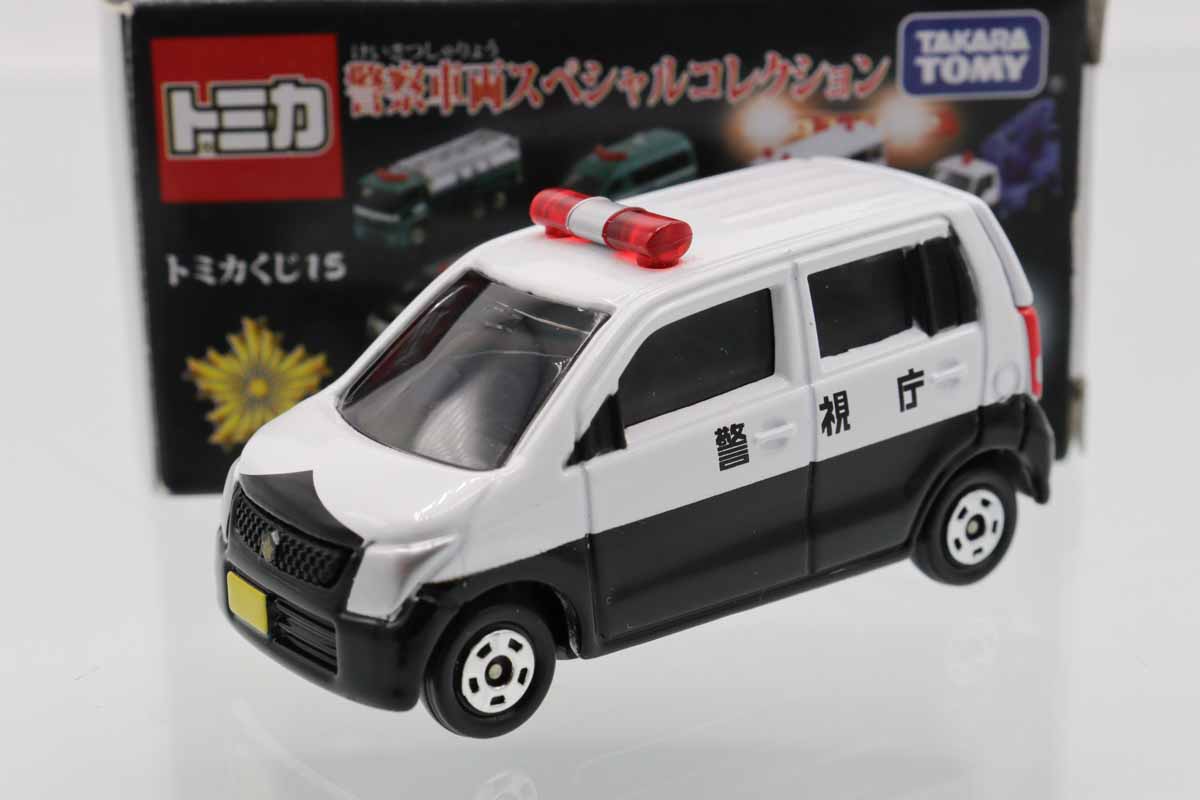 ミニカーショップ ケンボックス トミカくじ☆15☆スズキワゴンR 警視庁