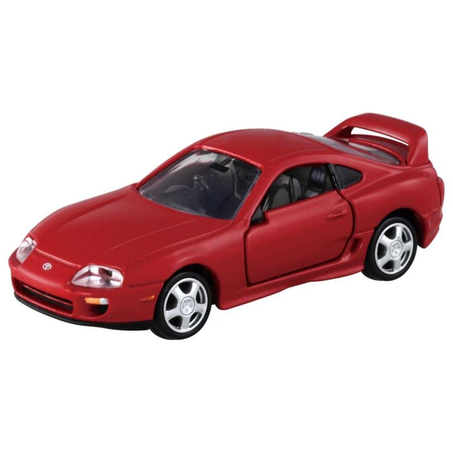 トミカプレミアム トヨタ スープラ 3台セット (赤色・銀色) ミニカーショップ ケンボックス トミカプレミアムトヨタスープラ