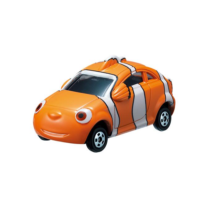 ミニカー　コロット ファインディング・ニモ 特別仕様車 コロット ニモット(オレンジ×ホワイト) 「トミカ ディズニーモータース DM-EX03」 ディズニーストア限定 TOMY (トミー) トミカ コロット ファインディング・ニモ 特別