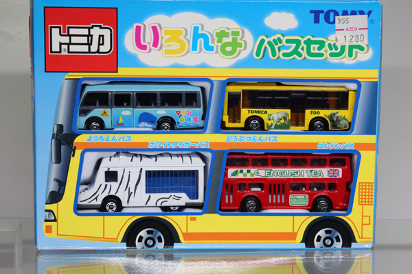 ミニカーショップ ケンボックス トミカギフト いろんなバス