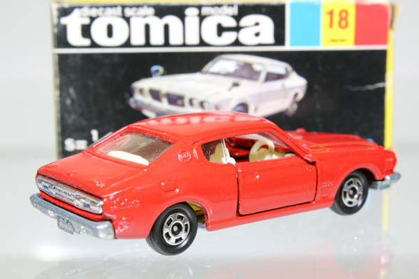 ミニカーショップ ケンボックス トミカ 黒箱☆18☆日産ブルー