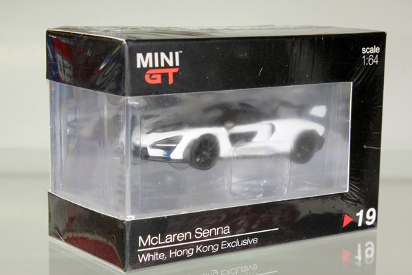 MINI GT McLaren Senna ホワイト 香港限定 1/64スケール MINI GT「マクラーレン・セナ」（ホワイト)香港