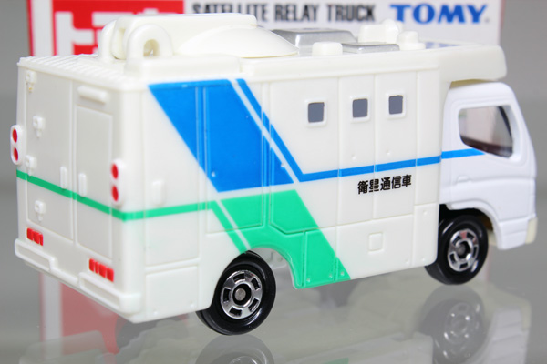 ミニカーショップ ケンボックス トミカ 赤箱 42 衛星通信車 Tomy青ロゴminicar Shop Kenbox Tomica