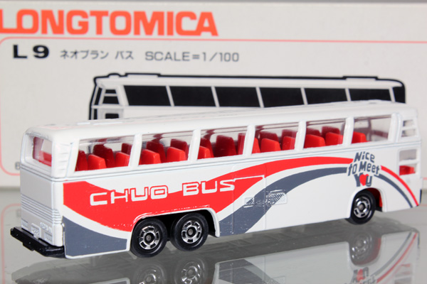 日本製 隠れロングトミカ★ネオプランバス ロングタイプ ミニカーショップ ケンボックス ロングトミカ☆L9☆ネオプラン