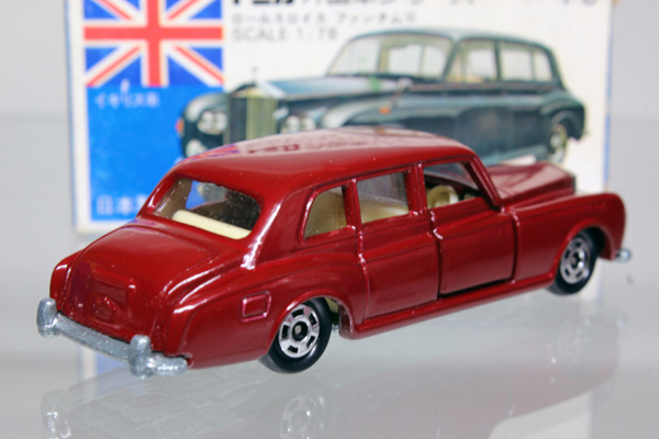 ミニカーショップ ケンボックス トミカ 青箱☆F6☆ロールスロイス 