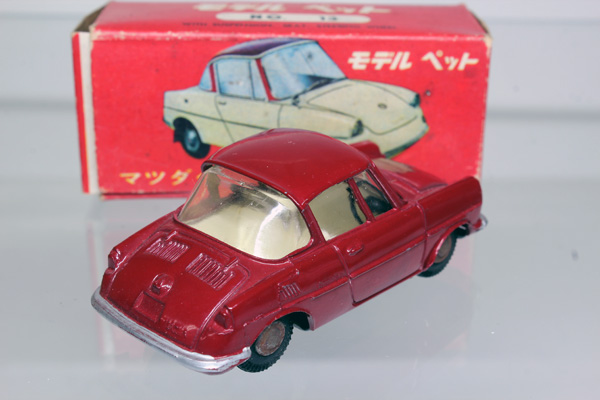 Mazda ミニカー R360 クーペ　希少品 森永卓郎のミニカーコラム「ミクロペットのマツダR360クーペ