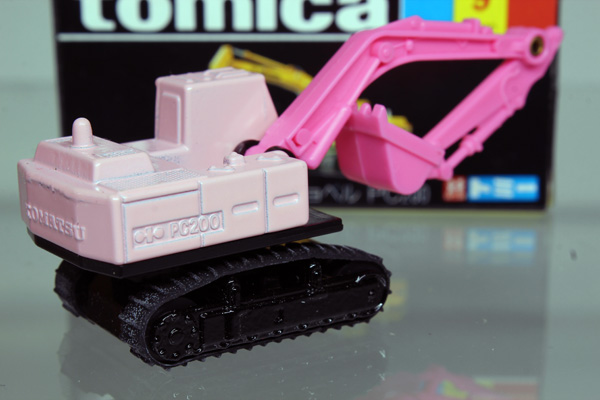 ミニカーショップ ケンボックス トミカ 黒箱☆9☆コマツパワーショベル