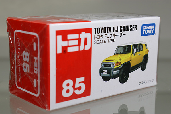 ミニカーショップ ケンボックス トミカ 赤箱 85 トヨタfjクルーザー Takaratomyロゴ 未開封品minicar Shop Kenbox Tomica