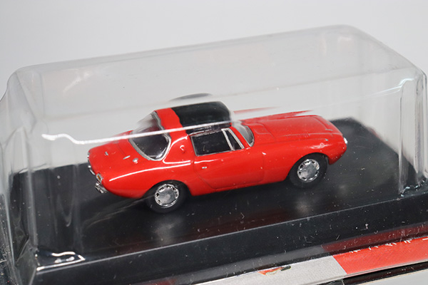 ミニカーショップ ケンボックス 1/64スケール トヨタスポーツ800（赤