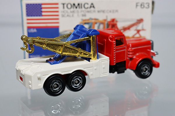 【日本製】　トミカ　ホルムス　パワーレッカー　青箱　美品 Amazon | トミカ 青箱 F63 ホルムス パワーレッカー 1/98 日本製