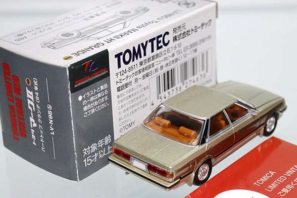 トミカリミテッド ヴィンテージネオ トヨタ マークⅡグランデ84年式　箱痛み有り トミカリミテッド ヴィンテージネオ トヨタ マークⅡグランデ84