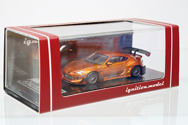 IG 1/64 トヨタ Pandem 86 V3 オレンジメタリック 1404 イグニッションモデル 1/64 パンデム トヨタ 86 V3 オレンジ