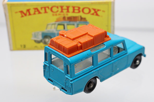 【希少色】マッチボックス matchbox ランドローバー ミニカーショップ ケンボックス マッチボックス☆12☆サファリ