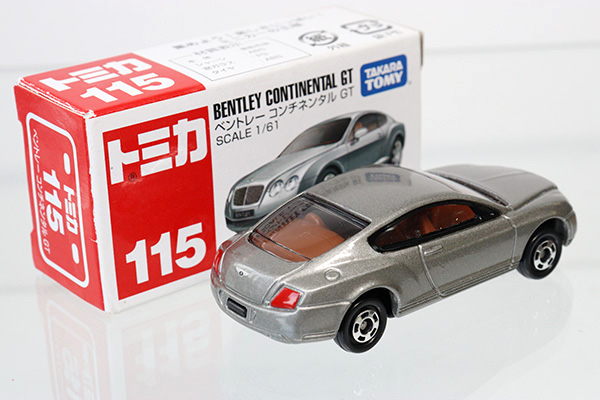 ミニカーショップ ケンボックス トミカ 赤箱☆115☆ベントレー