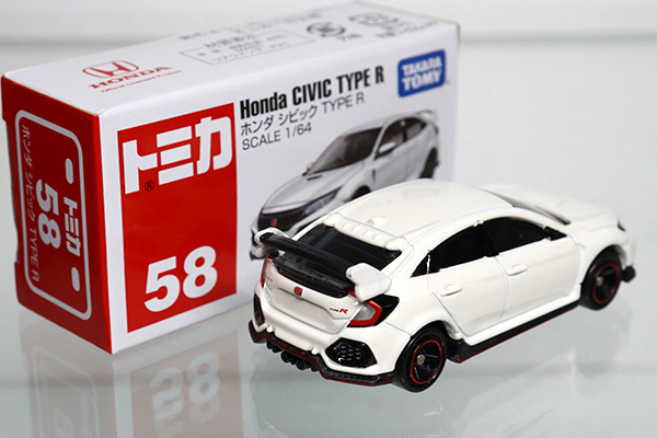 贈り物 トミカ ネームシール 輸送箱 FK8 タイプR シビック ホンダ No