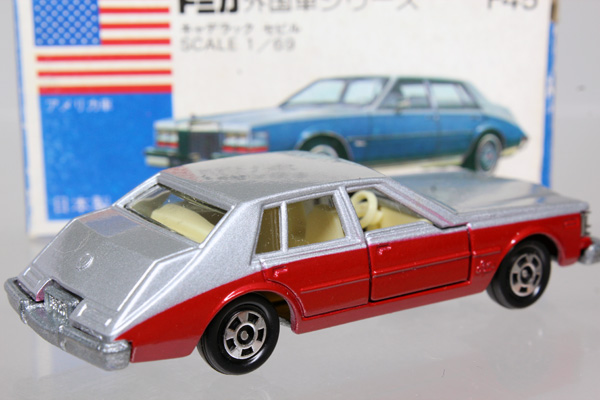 ミニカーショップ ケンボックス トミカ 青箱☆F45☆キャデラックセビル 