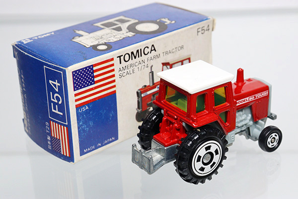(3629)トミカ 青箱 日本製 アメリカン ファーム トラクター 3629)トミカ 青箱 日本製 アメリカン ファーム トラクター