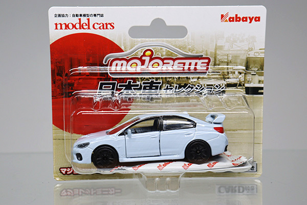 ミニカーショップ ケンボックス マジョレット☆127☆スバルWRX STi(青