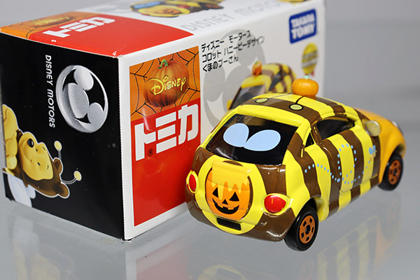 ミニカーショップ ケンボックス ディズニートミカ コロット ハニービーデザイン くまのプーさん ハロウィン特別仕様車 タカラトミーロゴminicar Shop Kenbox Tomica