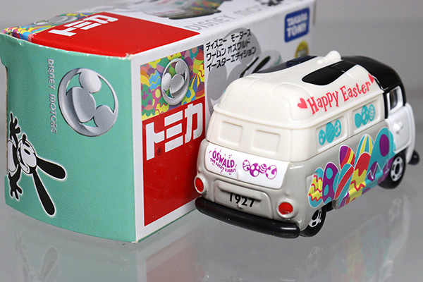 ミニカーショップ ケンボックス ディズニートミカ ワームン オズワルド イースターエディション 販売店特別仕様車 タカラトミーロゴ 箱ダメージminicar Shop Kenbox Tomica