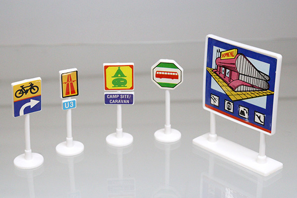 ミニカーショップ ケンボックス ダイヤペット 標識セット※ダイヤペット