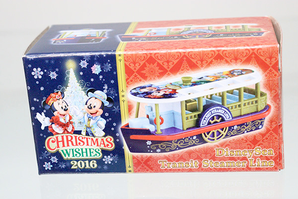 新品 未開封 TDS ディズニークリスマス トミカ トランジットスチーマーライン ミニカーショップ ケンボックス ディズニートミカ トランジット